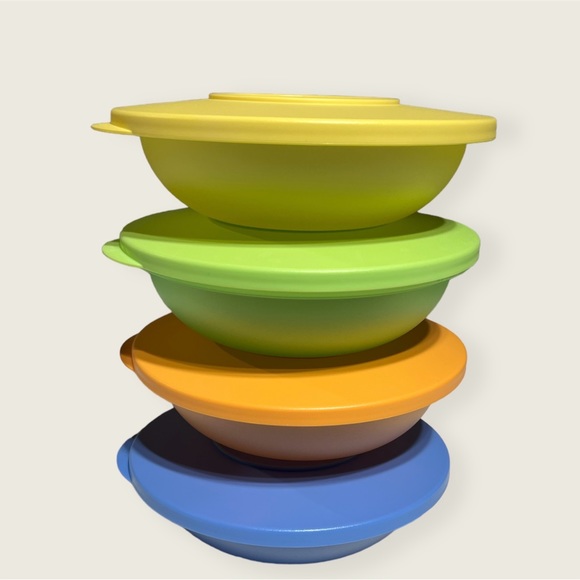 Tupperware Other - Tupperware Impression Salad Bowls 7” D x  1 1/2” H